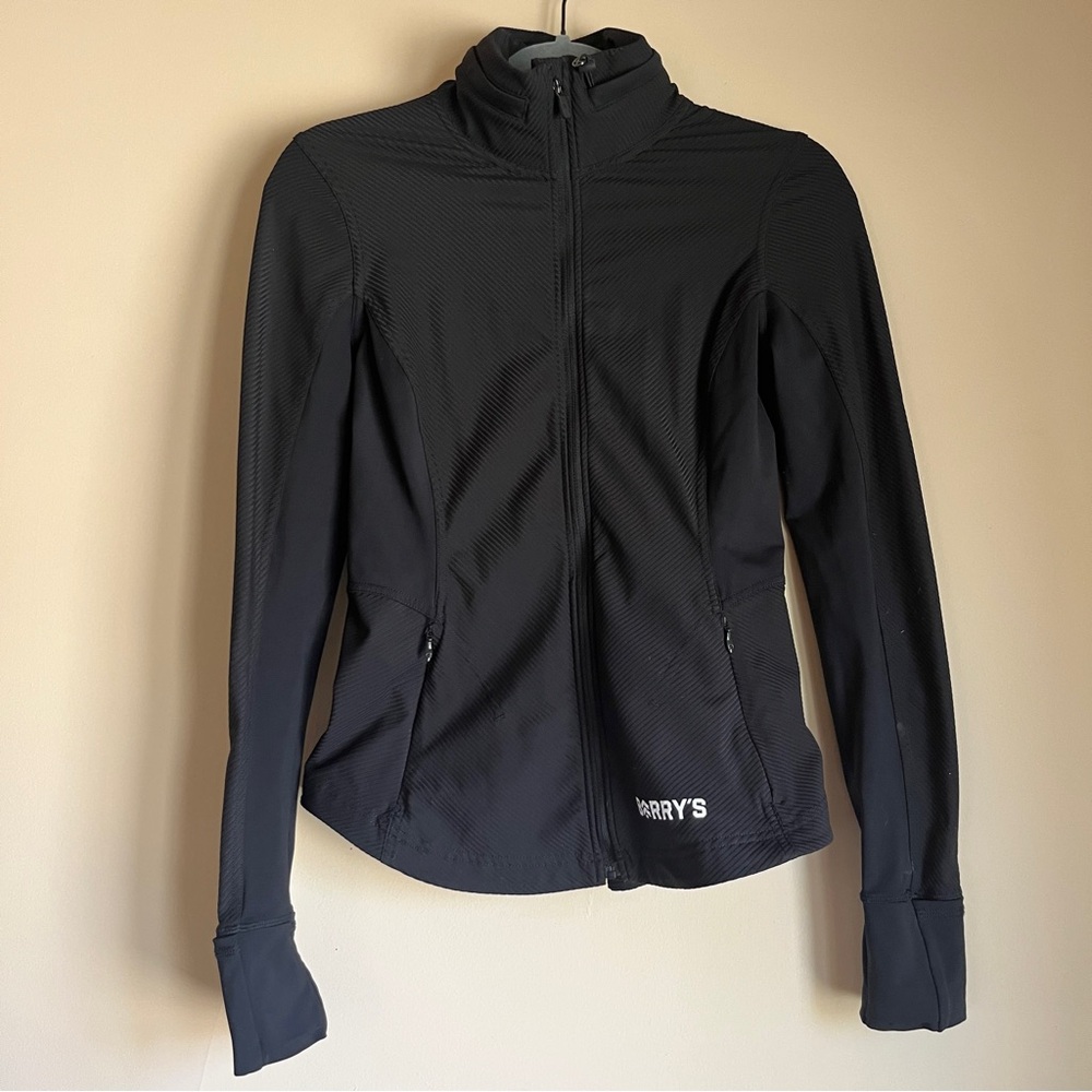 Lululemon x Barry’s Women's Black Jacket with hidden Hood size 6